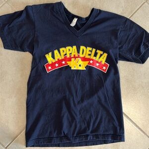 Kappa delta Wonder Woman v neck